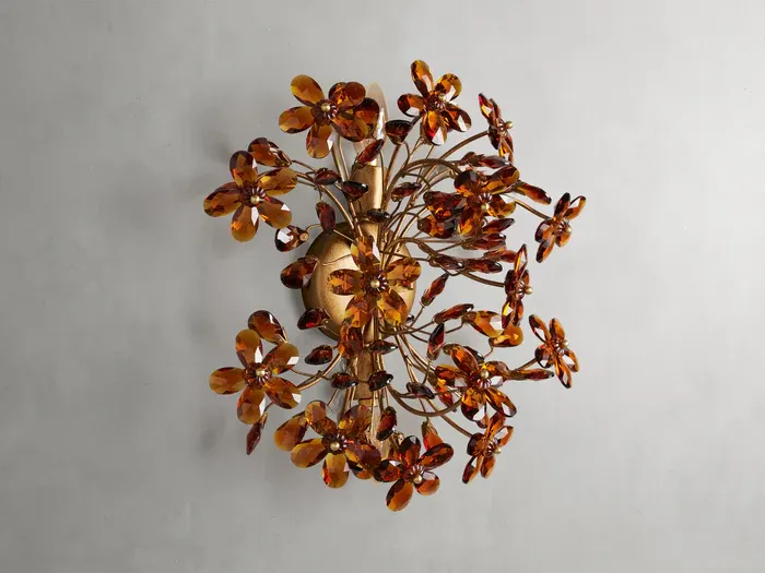 Fiore Colored 2-Light Wall Sconce 14"H