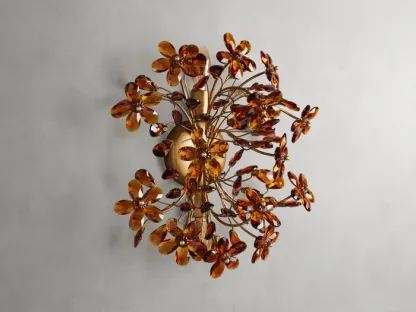 Fiore Colored 2-Light Wall Sconce 14"H