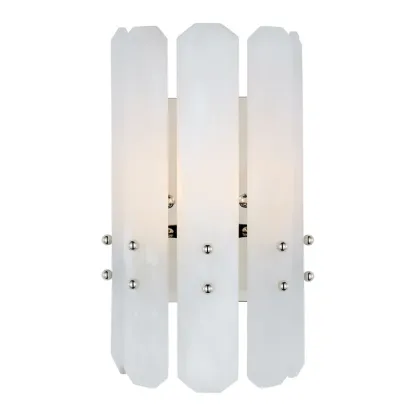 Alabaster Adrian Shield Wall Sconce