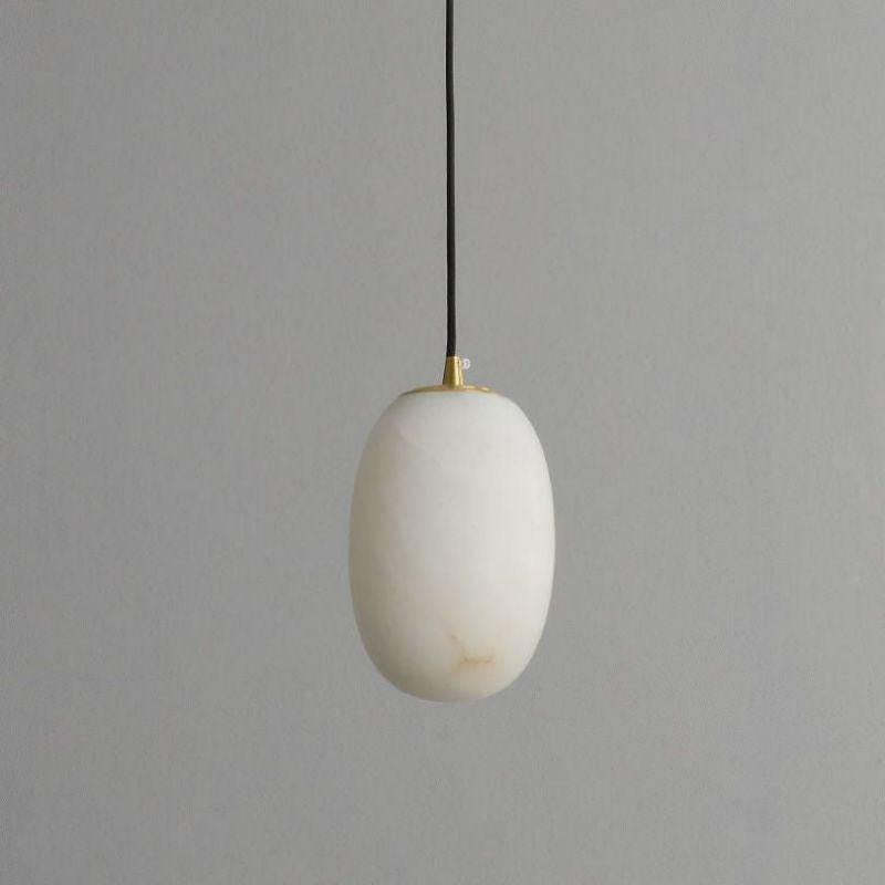 Alabaster Bedside Pendant Light-Pendant for living room,Pendant for kitchen,Pendant for bathrooms,Pendant for bedrooms,Pendant for foyer,Pendant for stairways,Pendant for dining room-Big-winglightingus