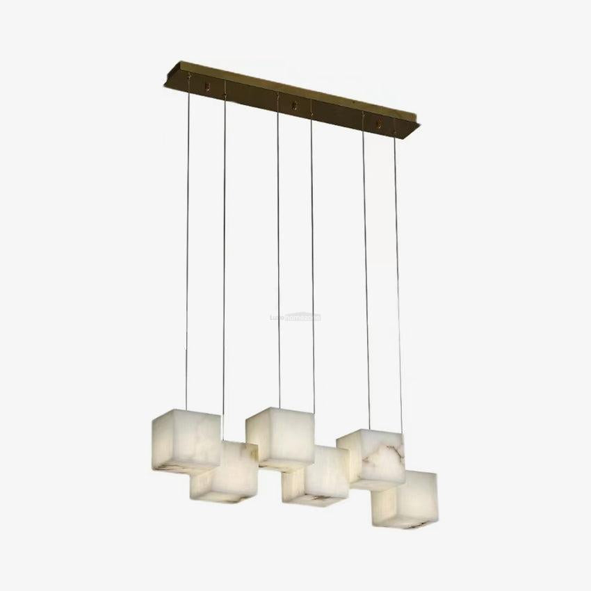 Alabaster Box Linear Chandelier-winglightingus