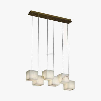 Alabaster Box Linear Chandelier-winglightingus