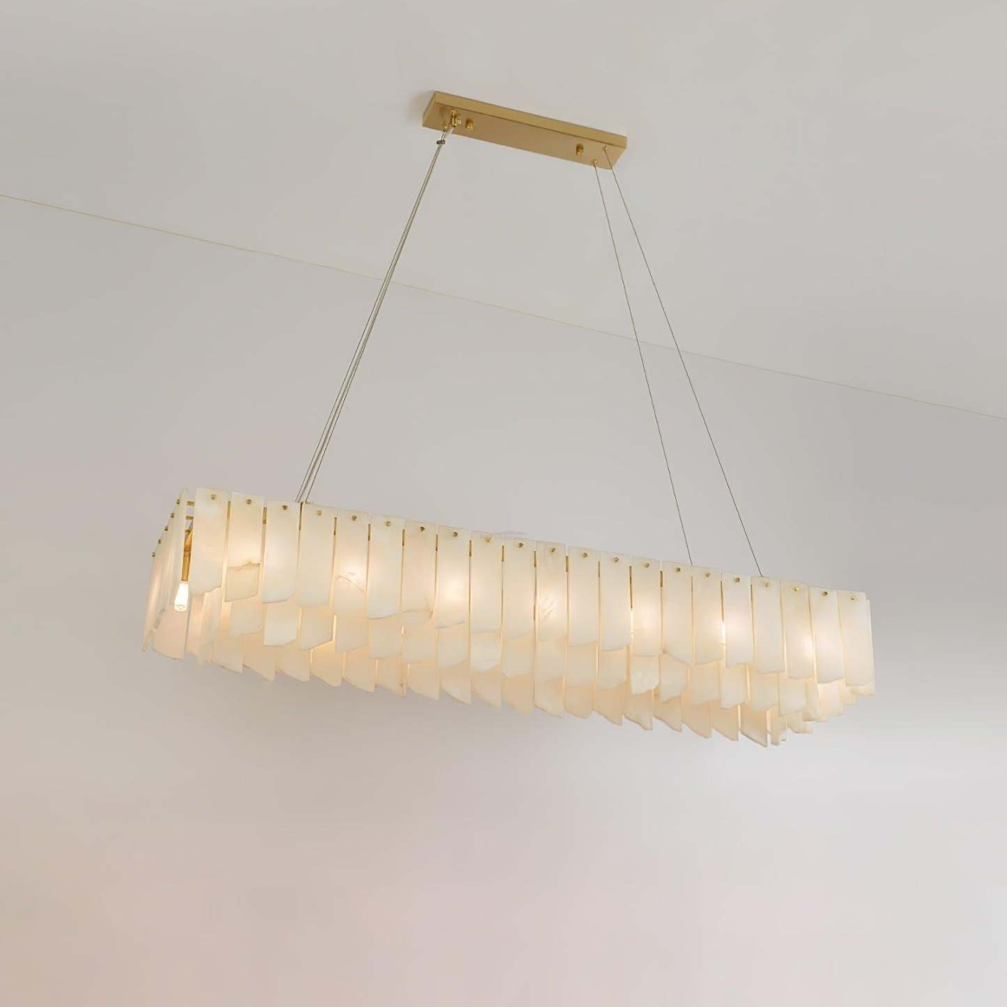 Alabaster Cascade Tiered Chandelier 27.6-winglightingus