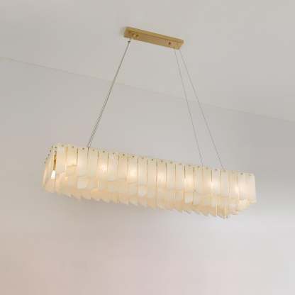 Alabaster Cascade Tiered Chandelier 27.6-winglightingus
