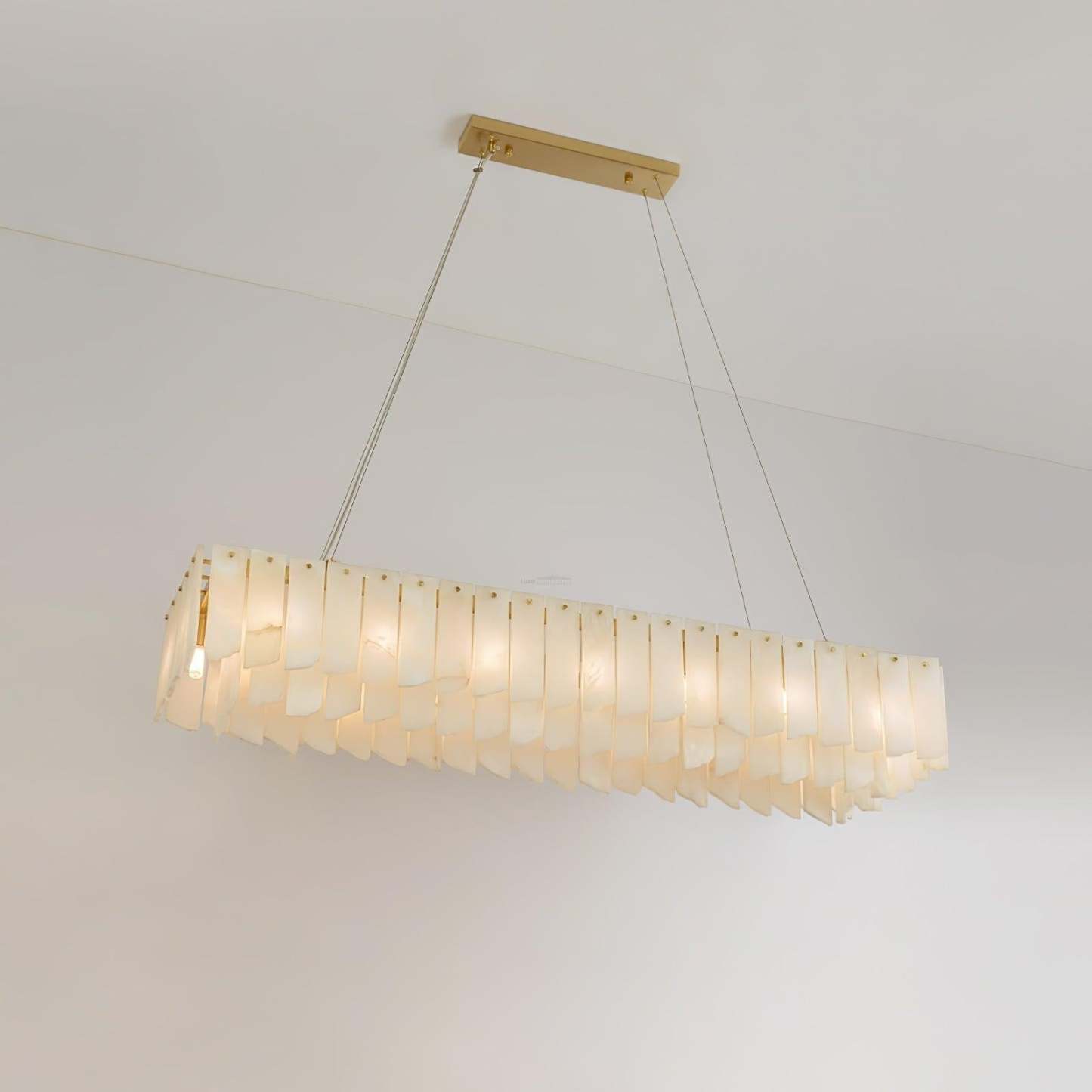 Alabaster Cascade Tiered Chandelier 27.6-winglightingus