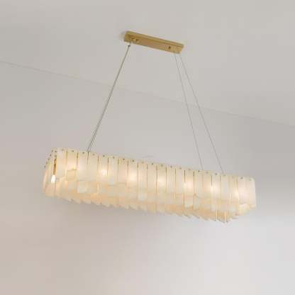 Alabaster Cascade Tiered Chandelier 27.6-winglightingus