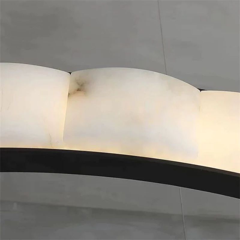 Alabaster Cloudy Chandelier-Chandelier-winglightingus
