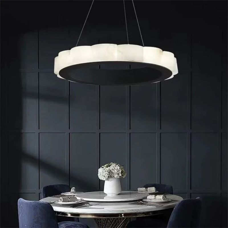 Alabaster Cloudy Chandelier-Chandelier-23"-winglightingus