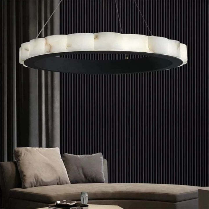 Alabaster Cloudy Chandelier-Chandelier-32"-winglightingus