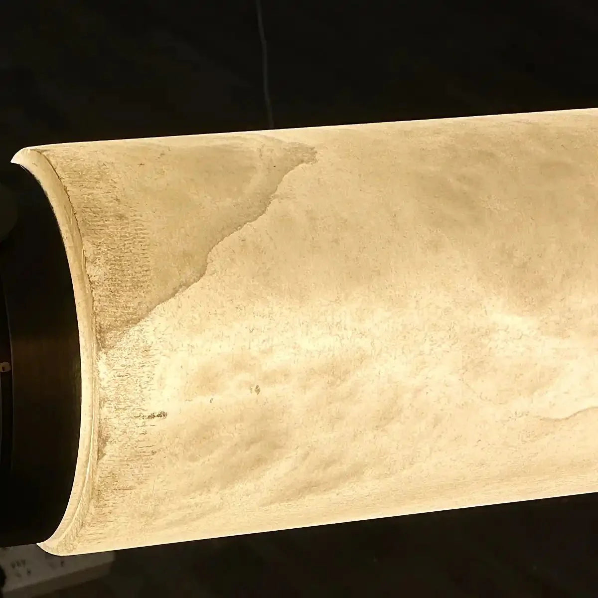 Alabaster Magnificence Art Linear Chandelier - winglightingus