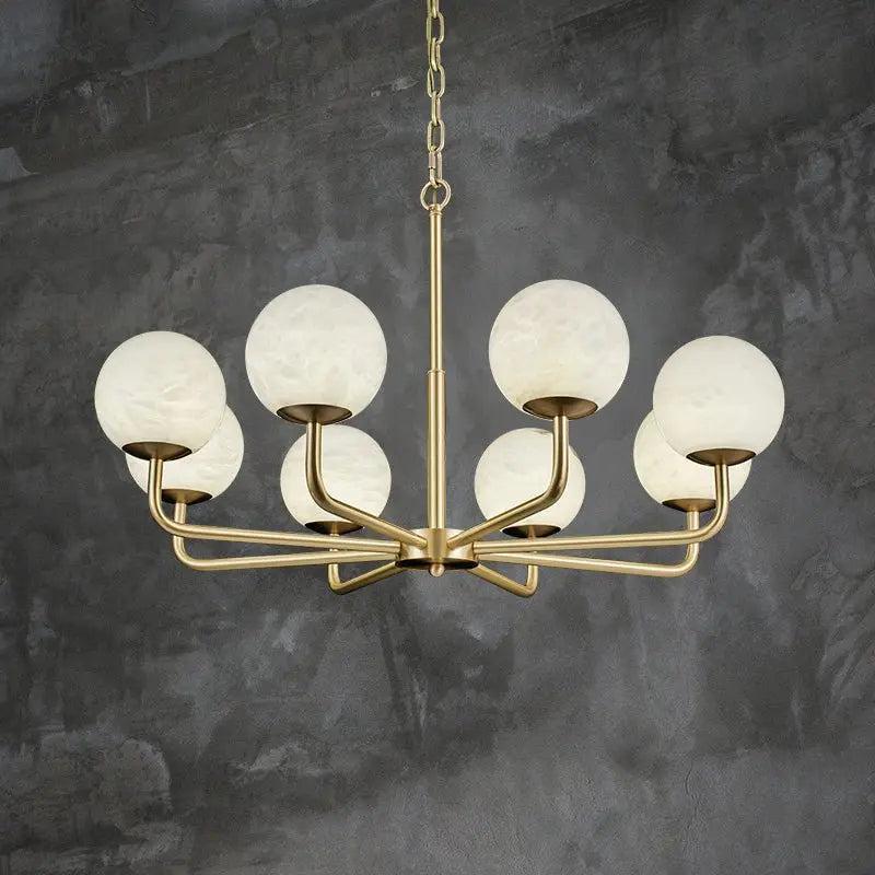 Alabaster Modern Global Dining Chandelier-winglightingus