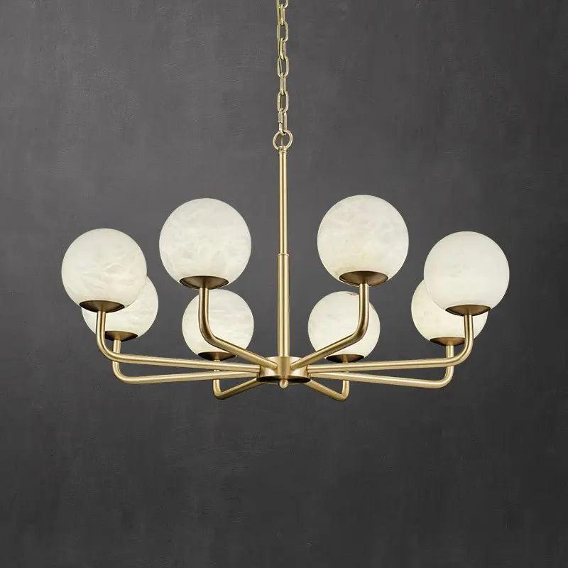 Alabaster Modern Global Dining Chandelier-winglightingus