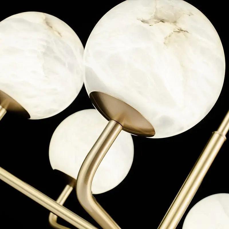 Alabaster Modern Global Dining Chandelier-winglightingus