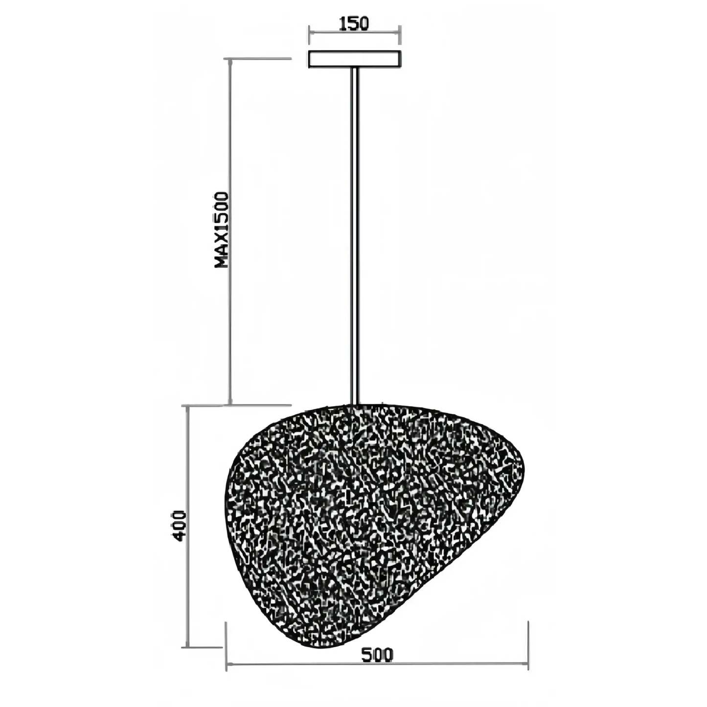 Alabaster Natural Stone Pendant-Pendant for living room,Pendant for kitchen,Pendant for bathrooms,Pendant for bedrooms,Pendant for foyer,Pendant for stairways,Pendant for dining room-19.6"D-winglightingus