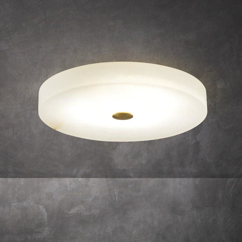 Alabaster Round Led Flushmount 11.8" 15.7" 19.7"-Flush Mount-winglightingus