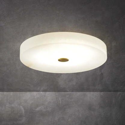 Alabaster Round Led Flushmount 11.8" 15.7" 19.7"-Flush Mount-winglightingus