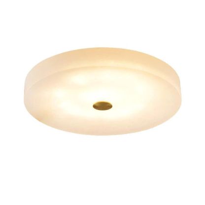 Alabaster Round Led Flushmount 11.8" 15.7" 19.7"-Flush Mount-11.8"-winglightingus