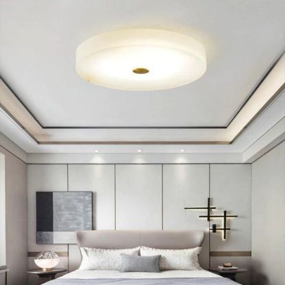 Alabaster Round Led Flushmount 11.8" 15.7" 19.7"-Flush Mount-19.7"-winglightingus