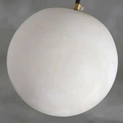 Alabaster Spherical Pendant Light - winglightingus