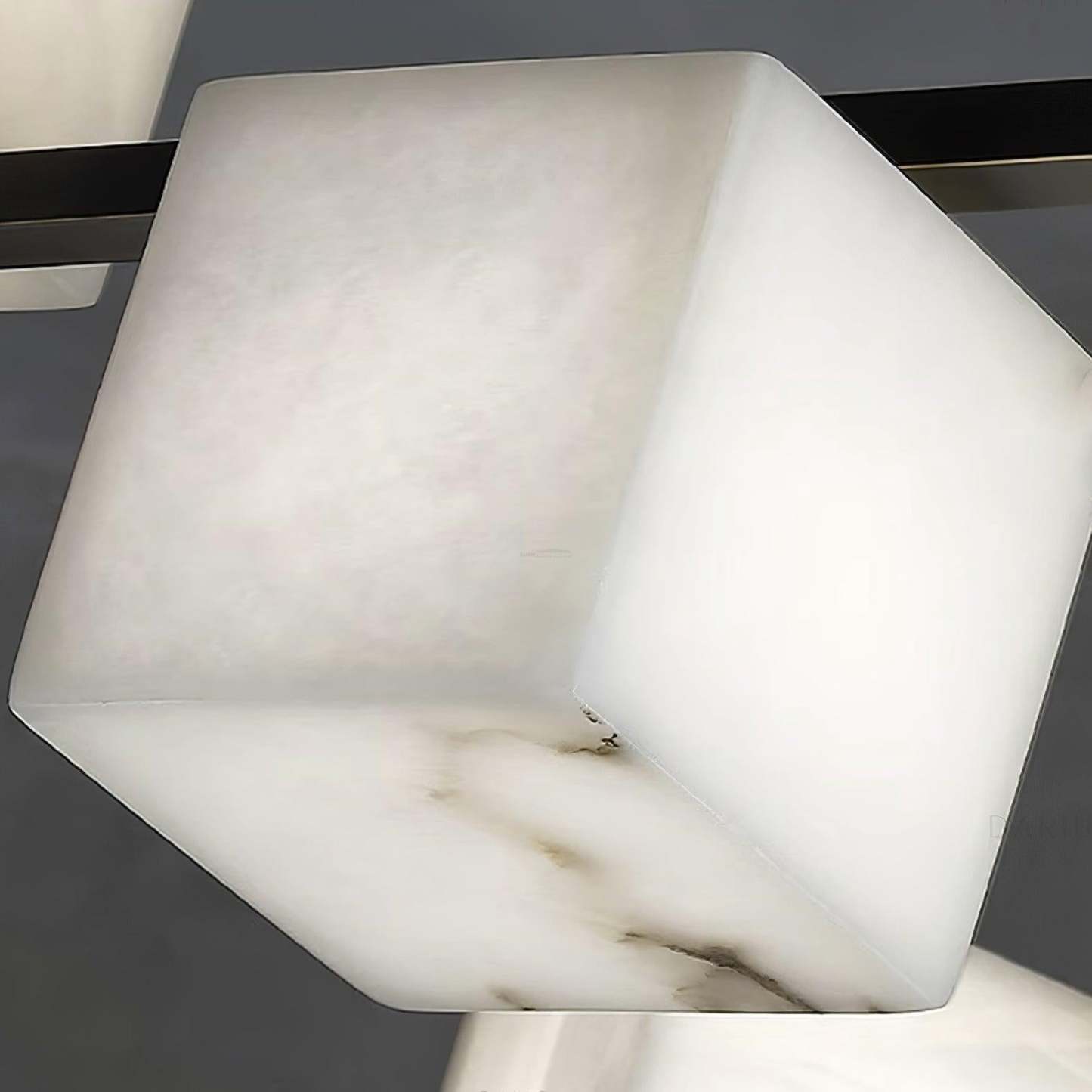 Alabaster Square Box Chandelier with 4/5/6/8/9 heads-winglightingus