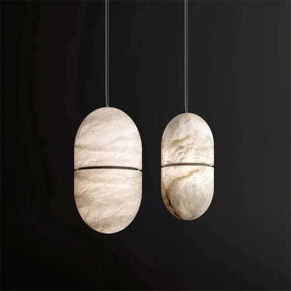 Alabaster Symmetry Pendant Light, Island Mini Pendant Light-winglightingus