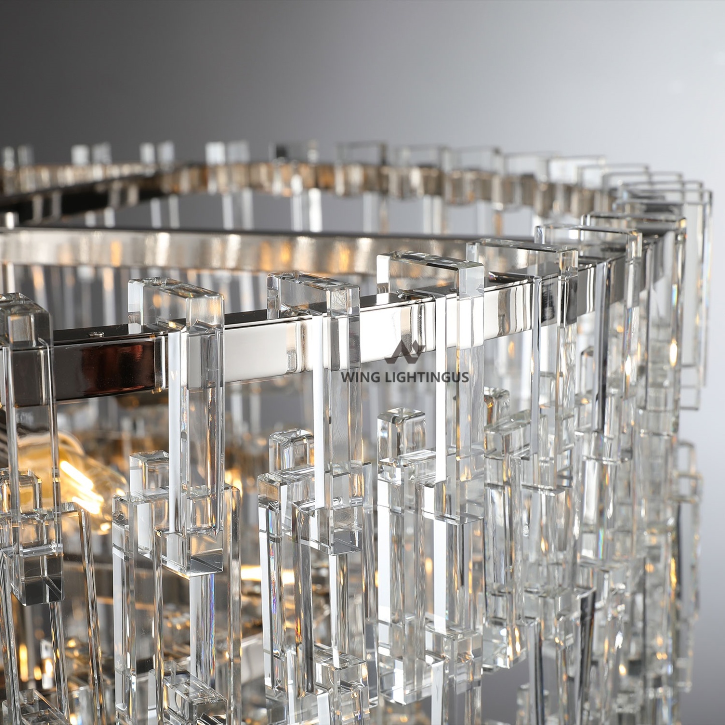 Miravon 2 Tier K9 Crystal Round Chandelier