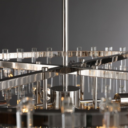 Miravon 2 Tier K9 Crystal Round Chandelier