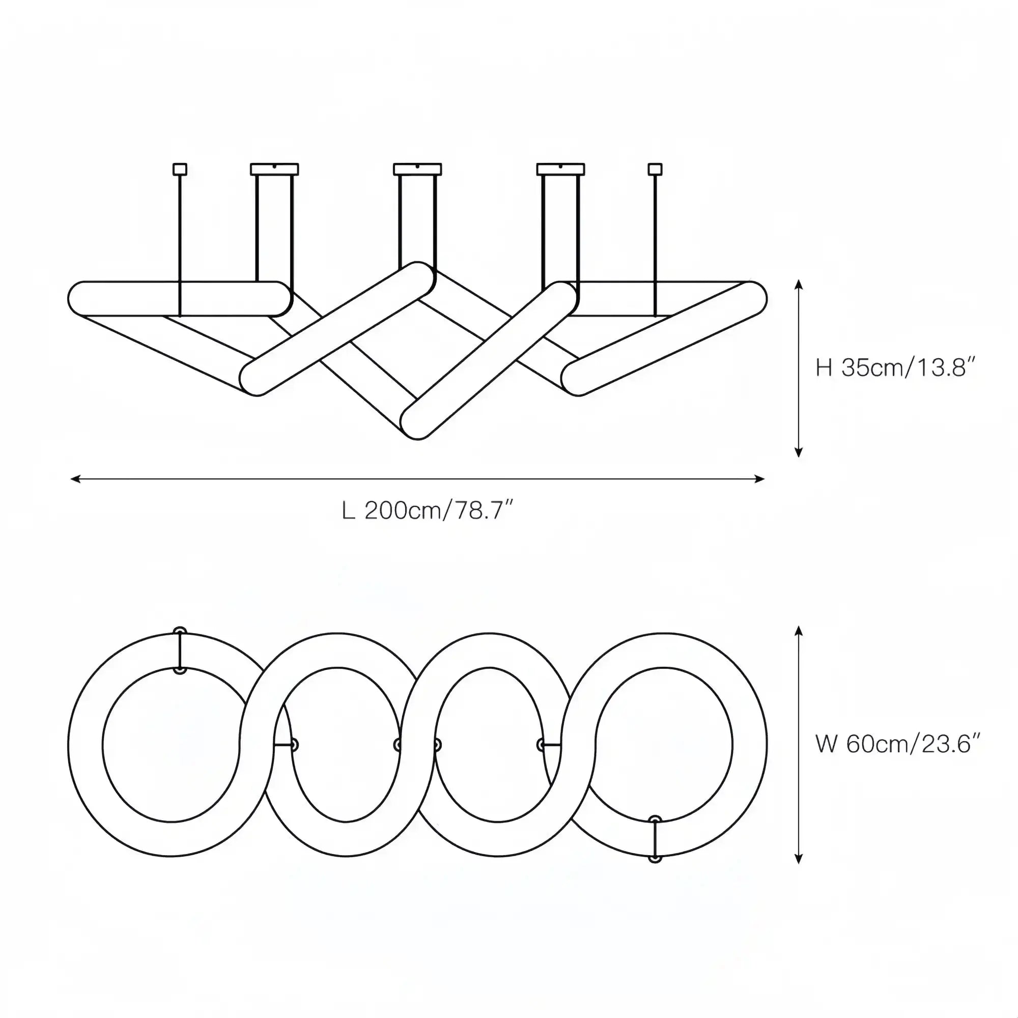 winglightingus Infinity Massive Alabaster Chandelier - winglightingus