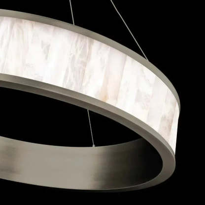 Coliseo Alabaster 28in LED Round Chandelier-chandeliers for dining room,chandeliers for stairways,chandeliers for foyer,chandeliers for bedrooms,chandeliers for kitchen,chandeliers for living room-winglightingus