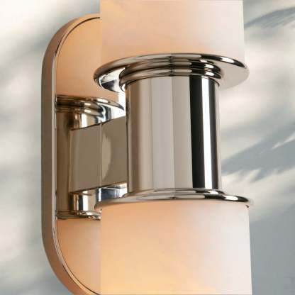 Harline Alabaster 2-Light Wall Sconce-