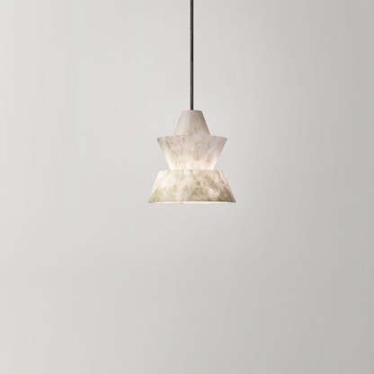 Koltin Lab Small Alabaster Coffee Table Pendant, Modern Pendant Light Besides Bed Chandelier Kevin Studio Inc