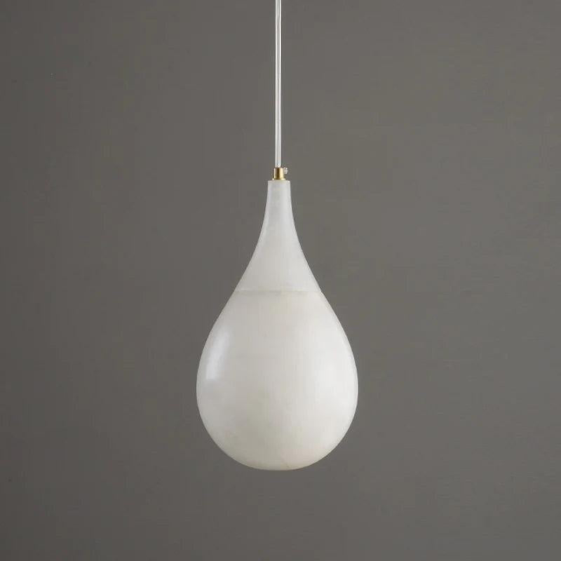 Larry Alabaster Rain Modern Pendant Light-Pendant Light-winglightingus
