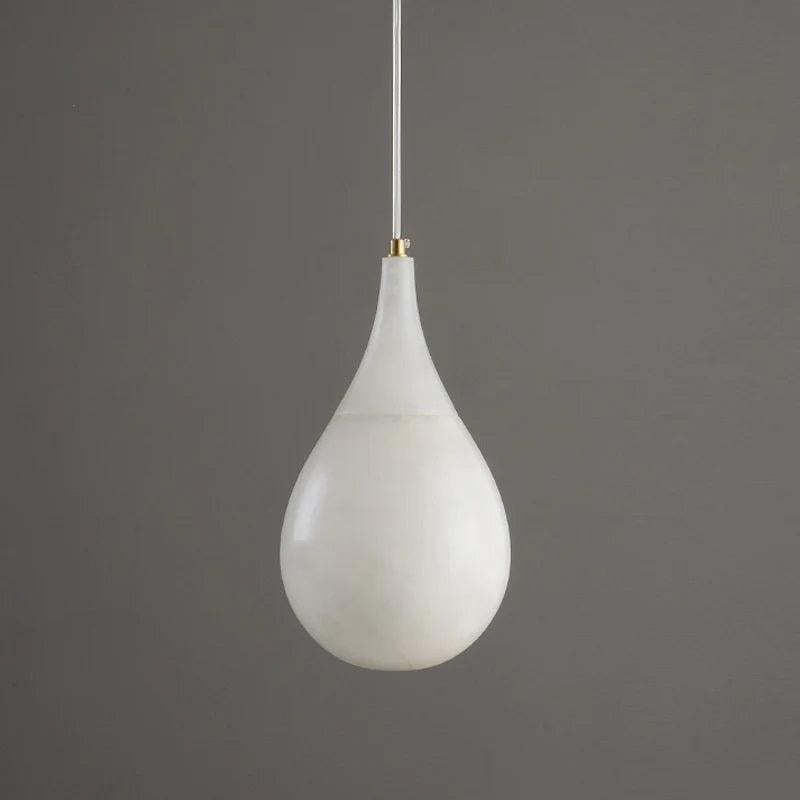 Larry Alabaster Rain Modern Pendant Light-Pendant Light-winglightingus