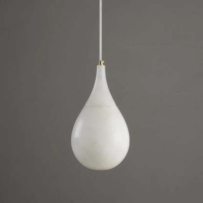 Larry Alabaster Rain Modern Pendant Light-Pendant Light-winglightingus