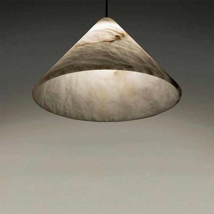 Modern Alabaster Kitchen Island Pendant Light-Pendant for living room,Pendant for kitchen,Pendant for bathrooms,Pendant for bedrooms,Pendant for foyer,Pendant for stairways,Pendant for dining room-winglightingus