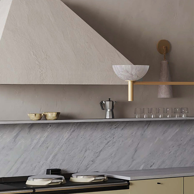 Zona Modern Kitchen Island Pendant Light with Alabaster Shades, Linear Real Alabaster Pendant Lamp Chandelier Kevin Studio Inc
