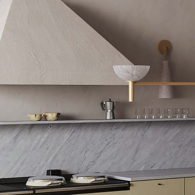 Zona Modern Kitchen Island Pendant Light with Alabaster Shades, Linear Real Alabaster Pendant Lamp Chandelier Kevin Studio Inc