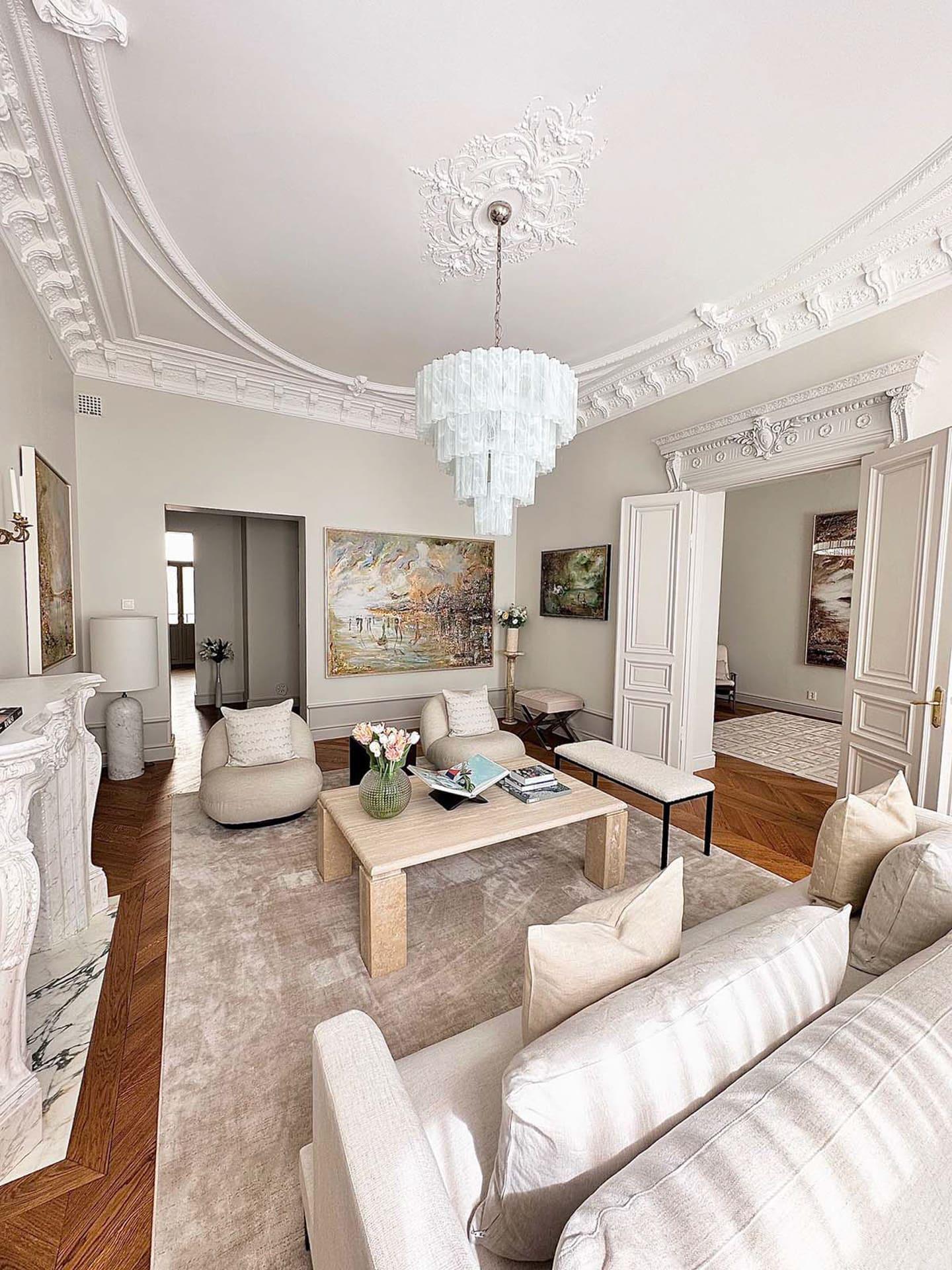 Murano Chandelier – 78 tubes – Alabaster white-winglightingus