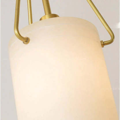 Nina Modern Alabaster  Pendant Light, Alabaster Pendant Lamp Besides Bed Pendant Light Kevin Studio Inc