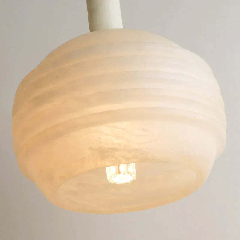 Nina Modern Alabaster  Pendant Light, Alabaster Pendant Lamp Besides Bed Pendant Light Kevin Studio Inc
