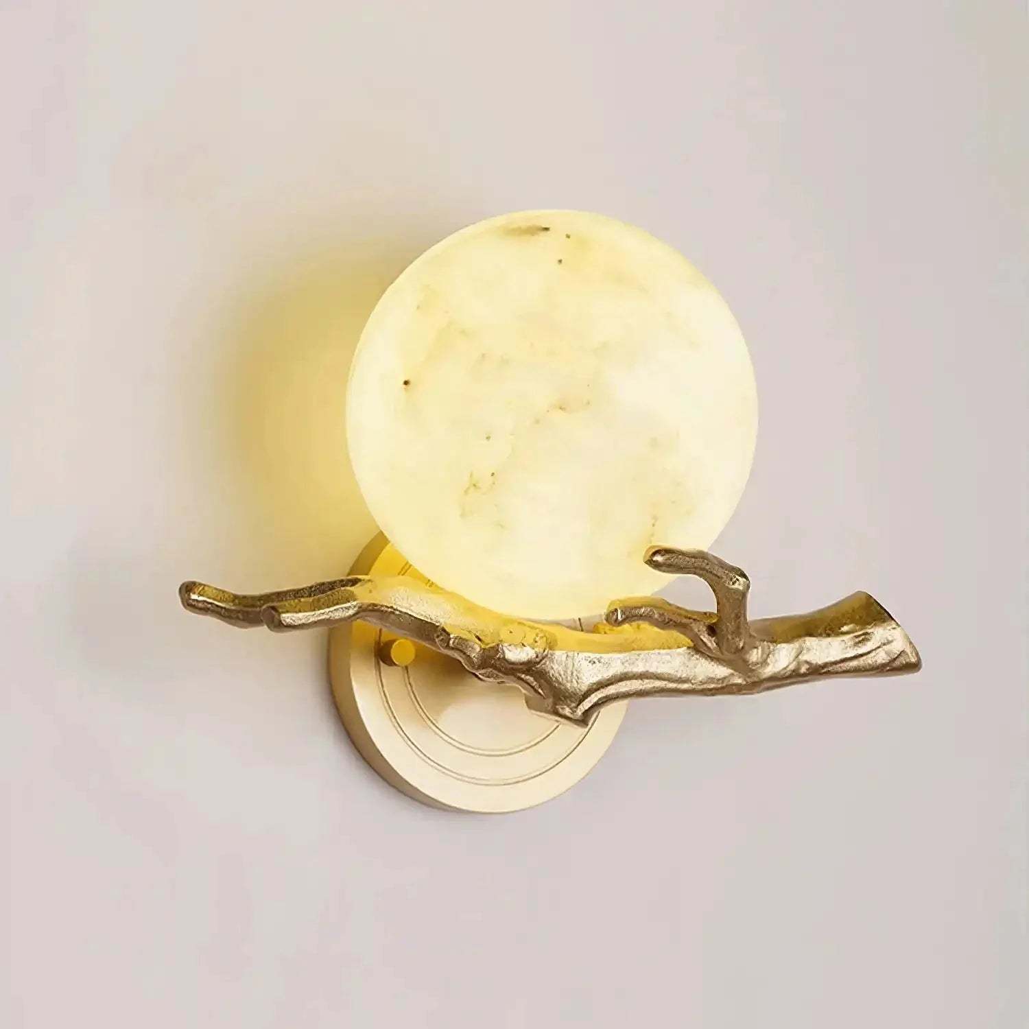 Retro Twigs Alabaster Wall Lamp - winglightingus