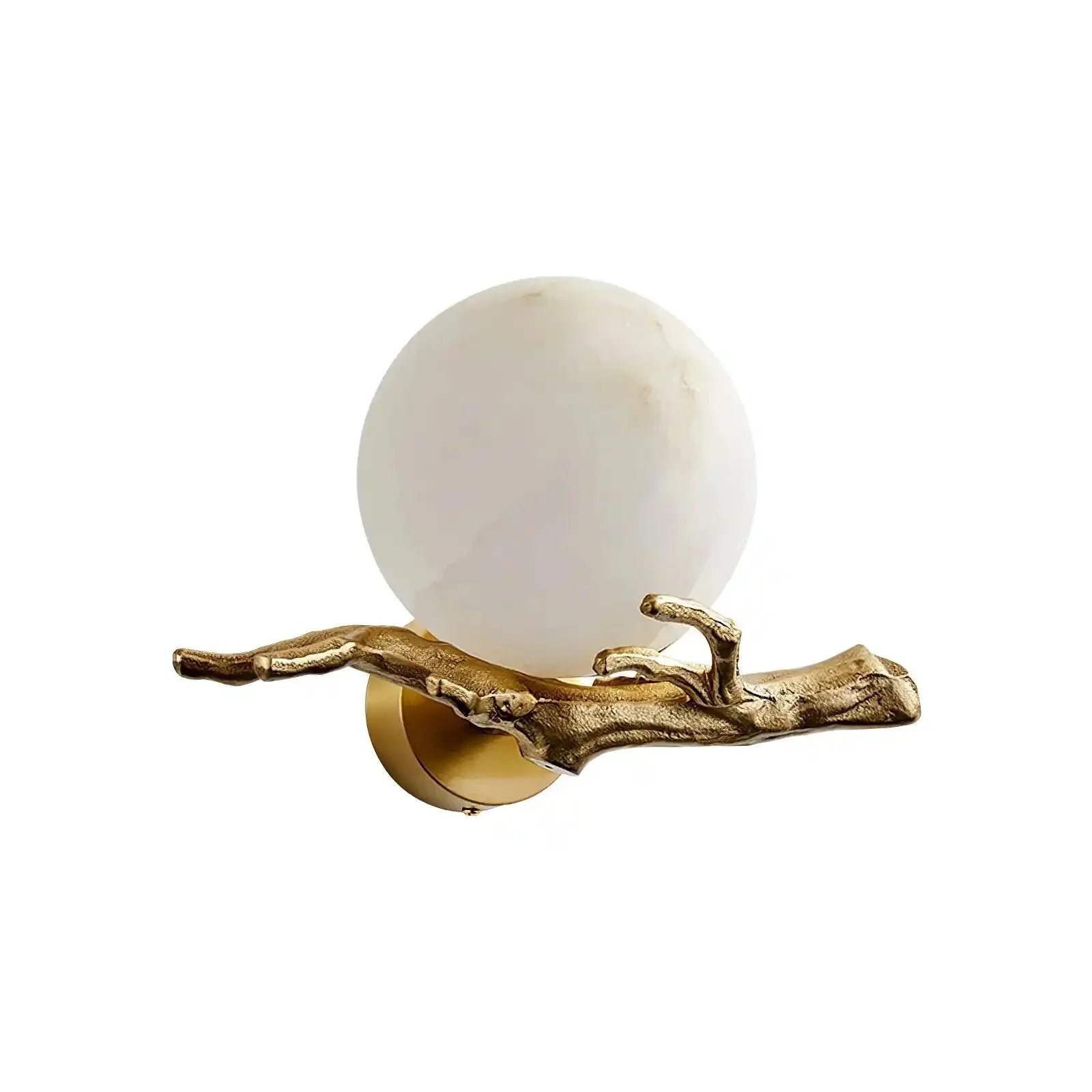 Retro Twigs Alabaster Wall Lamp - winglightingus