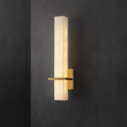 Serene Alabaster Linear Sconce chandeliers for dining room,chandeliers for stairways,chandeliers for foyer,chandeliers for bedrooms,chandeliers for kitchen,chandeliers for living room Kevinstudiolives