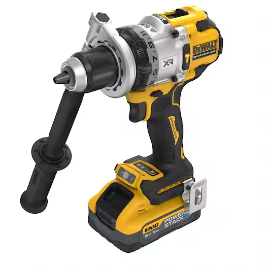 18 V XR bezszczotkowa wiertarko-wkrętarka udarowa Premium - 2 X POWERSTACK 5AH