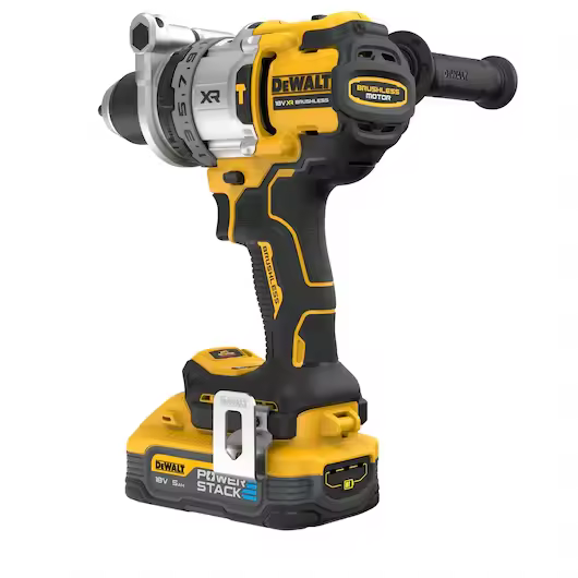 18 V XR bezszczotkowa wiertarko-wkrętarka udarowa Premium - 2 X POWERSTACK 5AH