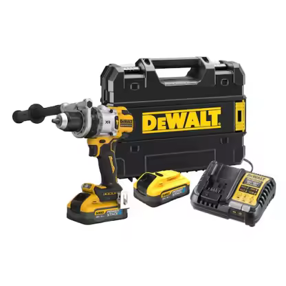 18 V XR bezszczotkowa wiertarko-wkrętarka udarowa Premium - 2 X POWERSTACK 5AH