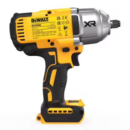 18V XR Brushless 1/2" Hog Ring High Torque Impact Wrench - Bare Unit