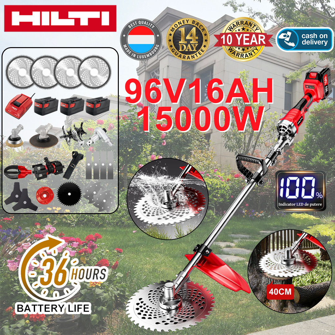 HILTI small, multifunctional portable lawnmower with lithium battery
