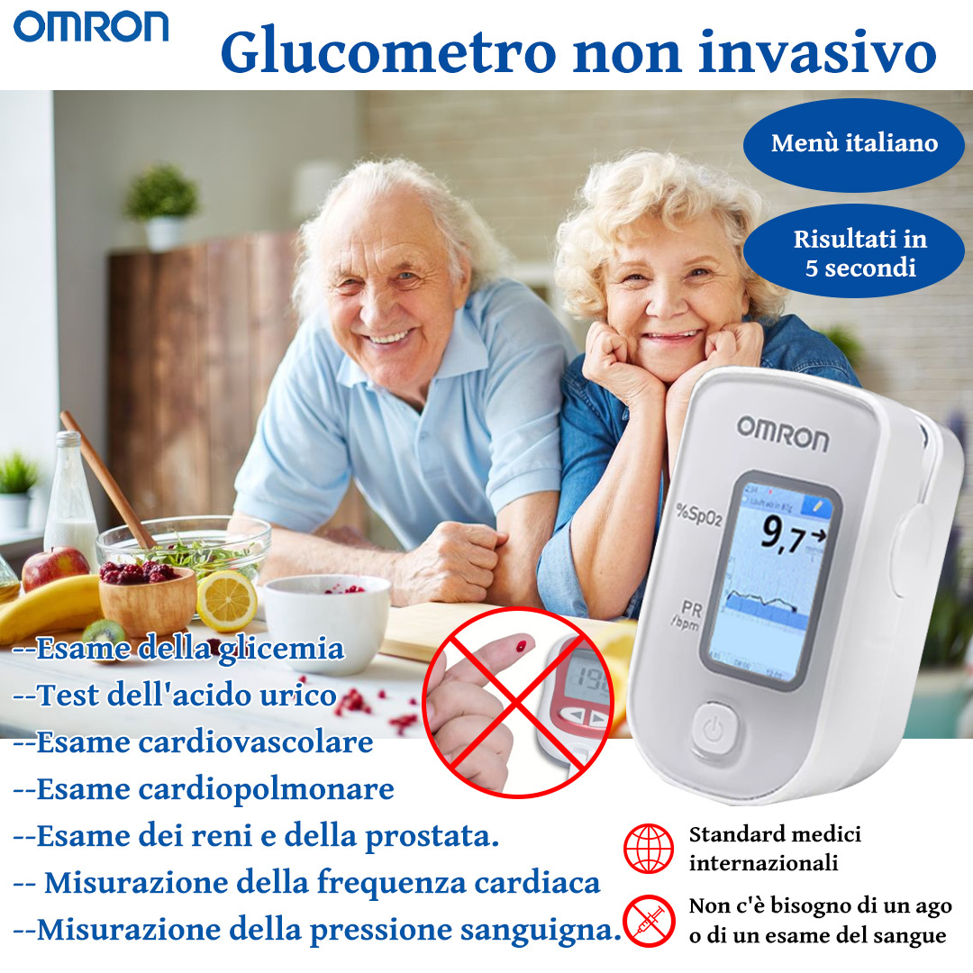Un nuovo prodotto Omron: un glucometro non invasivo