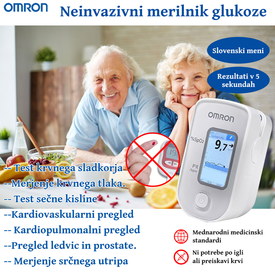 New Omron product: non-invasive glucometer